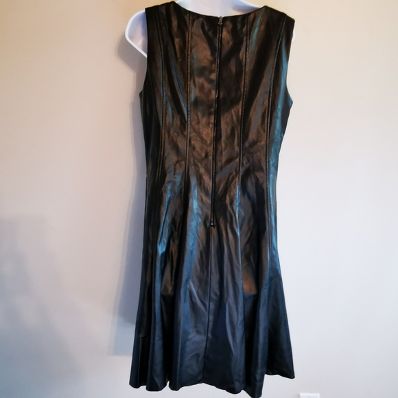 Taylor Leather Like Dress size 14 - Picture 2 of 4